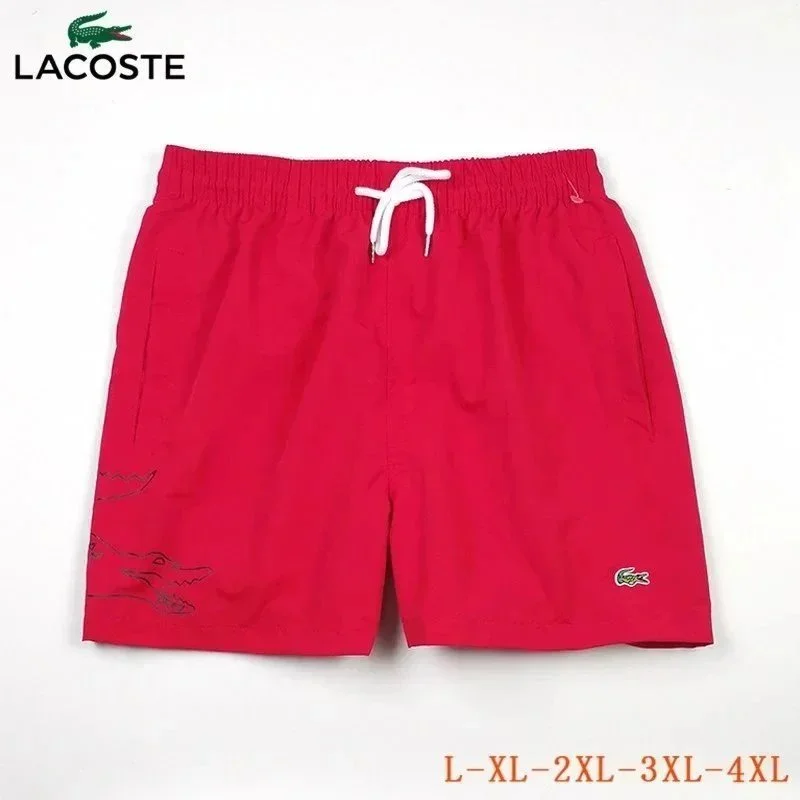 Lacoste Red Shorts