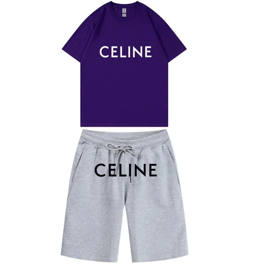 Celine Purple T-Shir