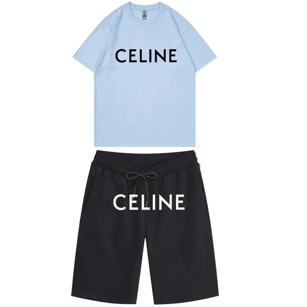 Celine Light Blue T-