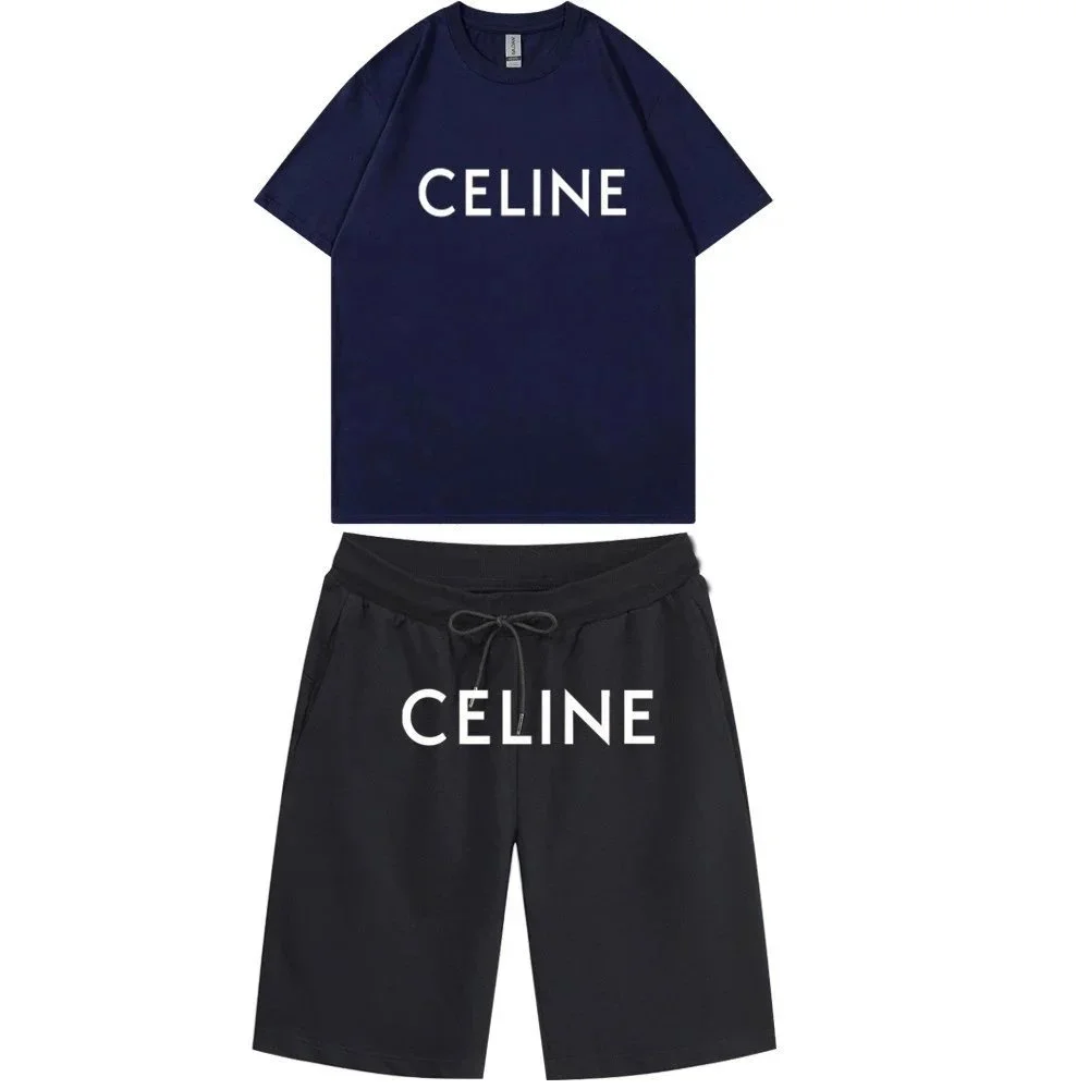 Celine Navy T-Shirt 