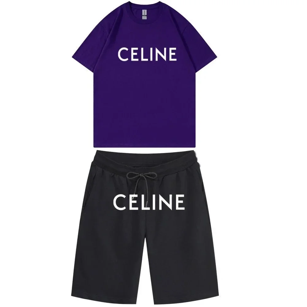Celine Purple T-Shir