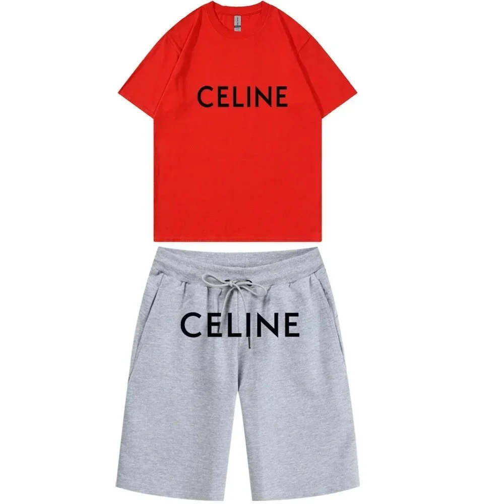 Celine Red T-Shirt a