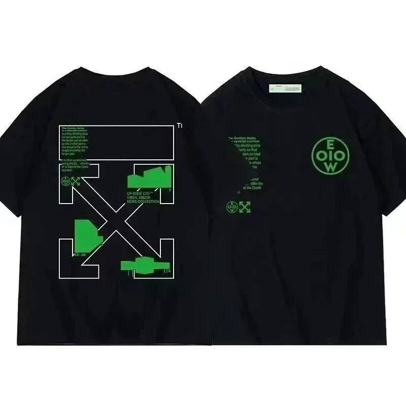 Off-White X Green T-