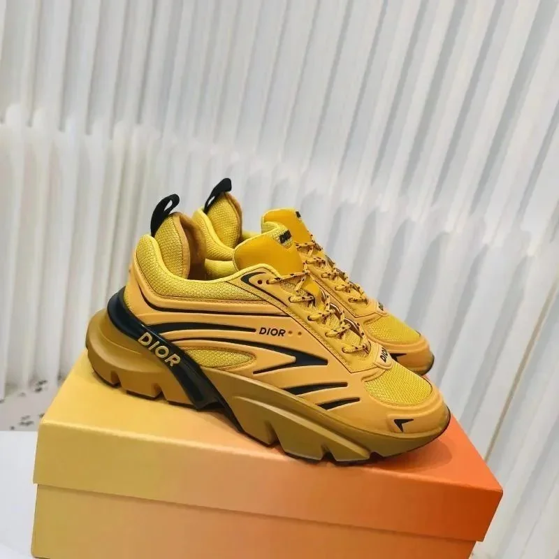 Dior Yellow Sneakers