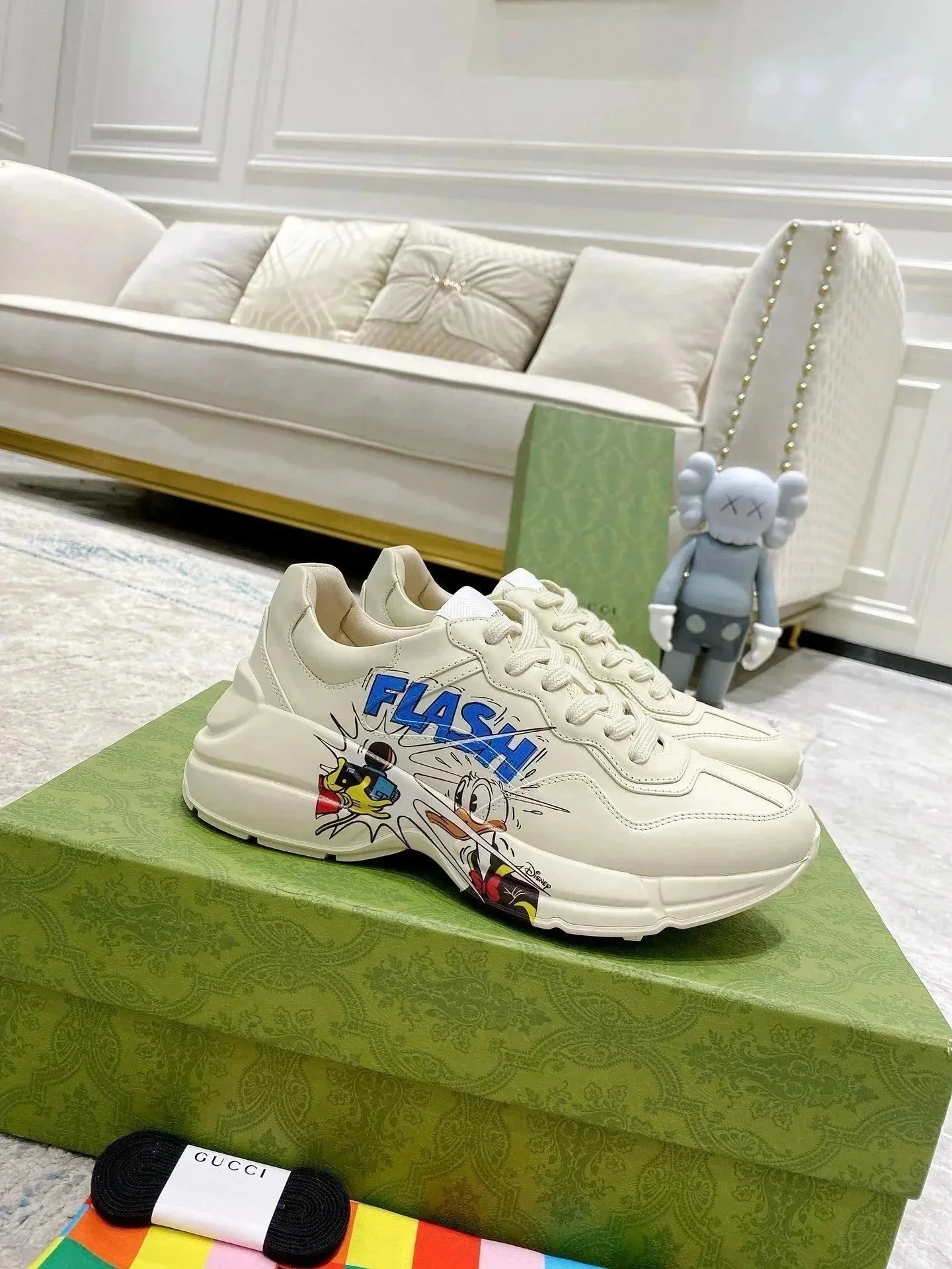 Gucci Rhyton White S