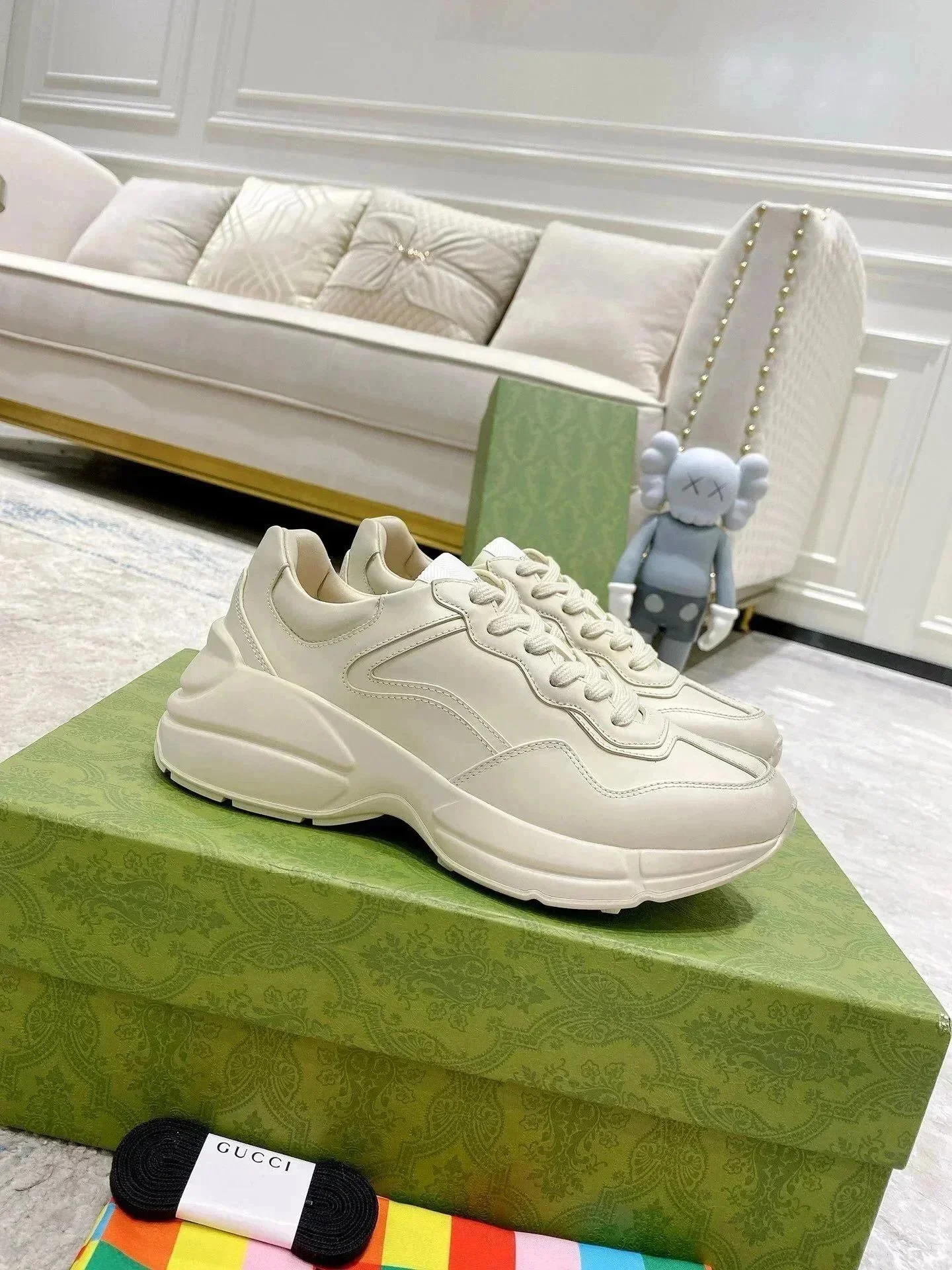 Gucci Rhyton White S
