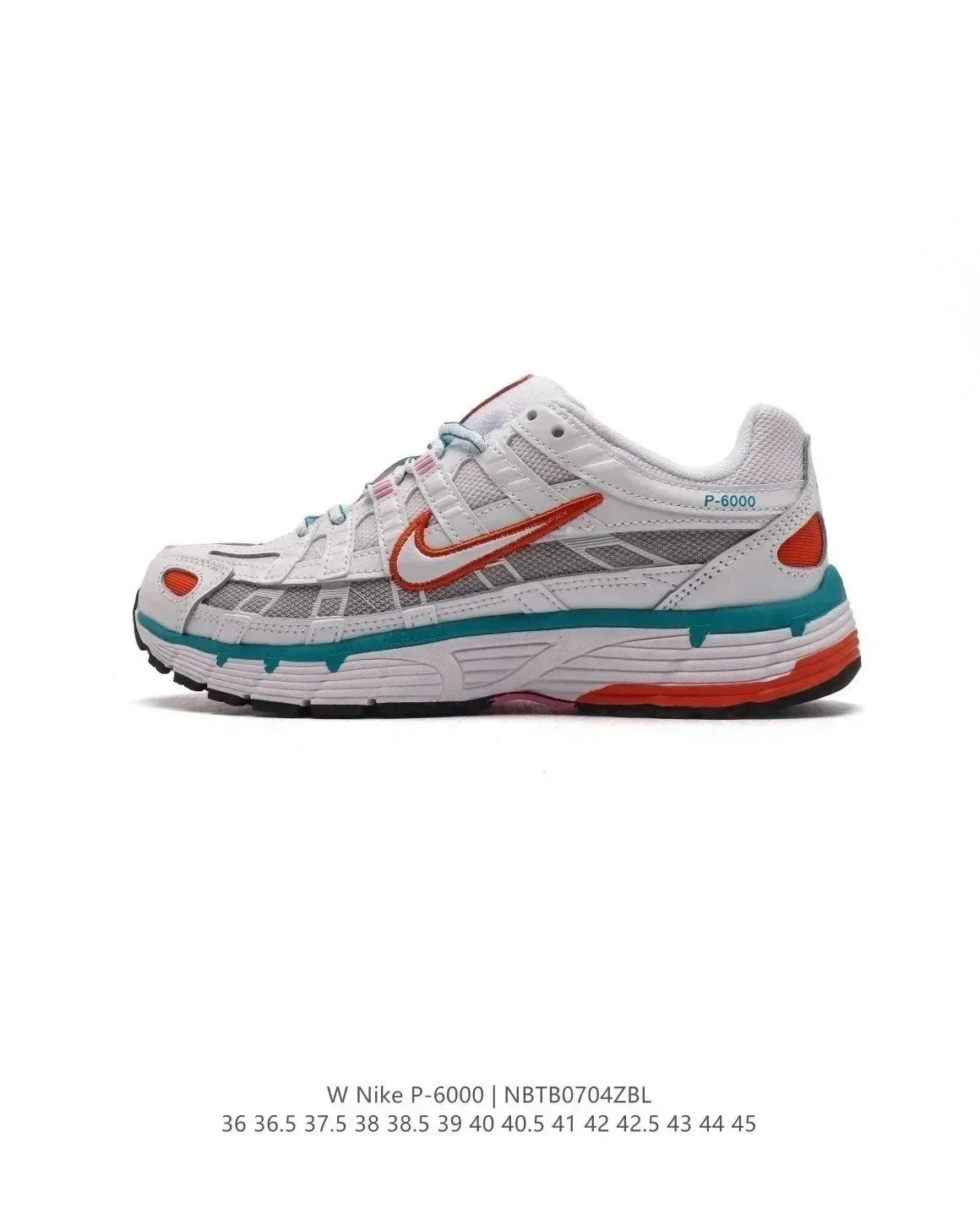 Nike P-6000 White Sn