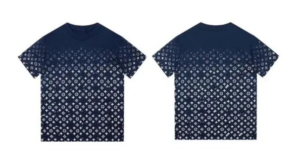 Louis Vuitton Monogram Gradient Navy T-Shirt - 1