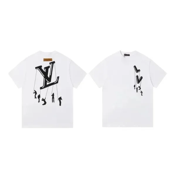 Louis Vuitton Puppet LV Graphic White T-Shirt - 1