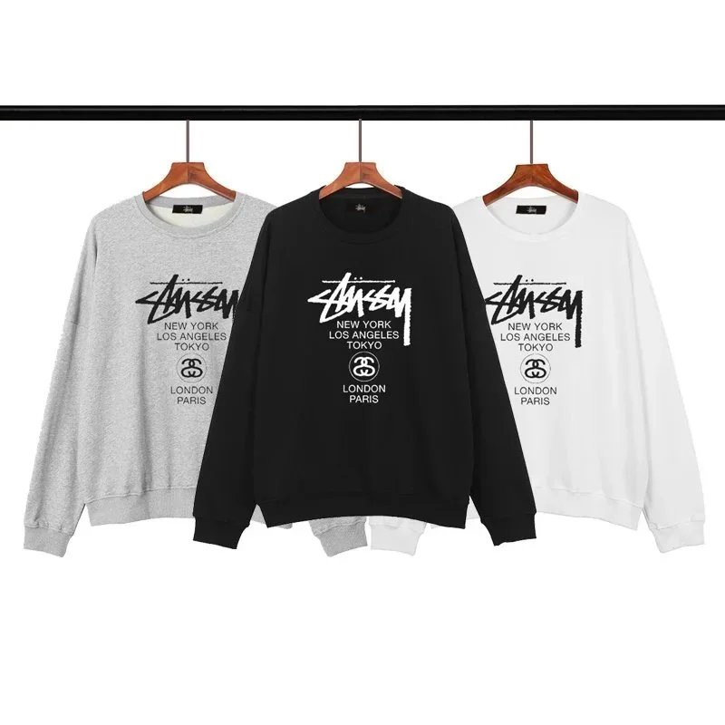Stüssy  World Tour Crewneck Sweater