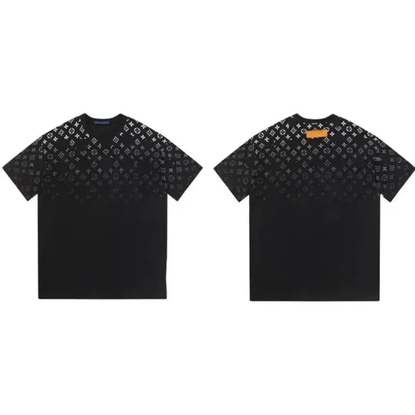 Louis Vuitton Monogram Gradient T-Shirt Black - 1