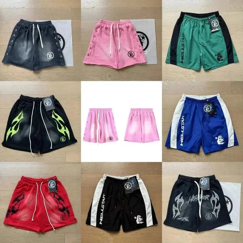 Hellstar Mens Athletic Shorts--Shorts