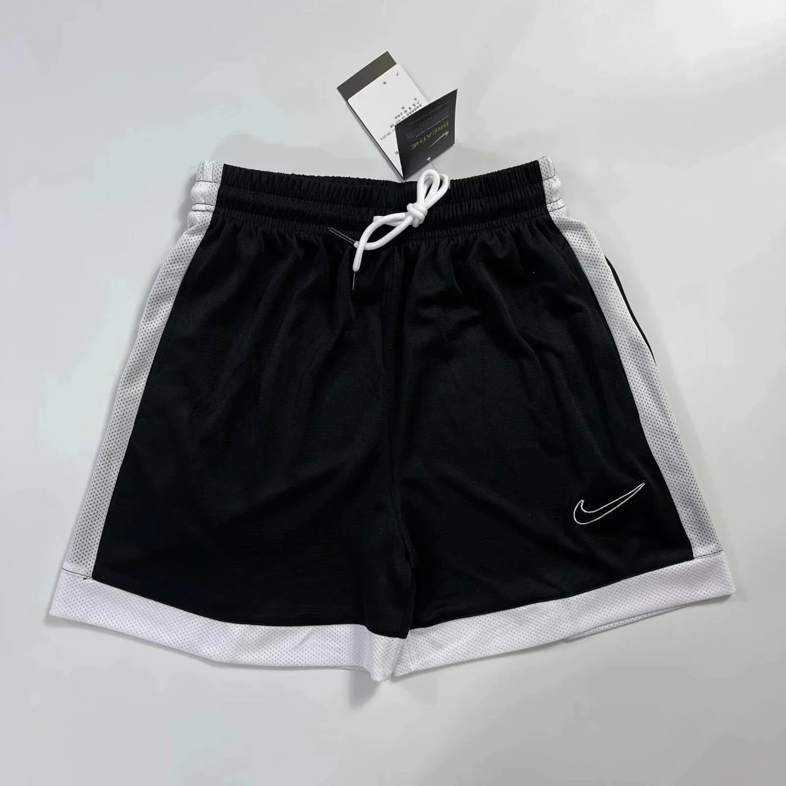 Nike Sport Shorts White Black Gray Casual Athletic