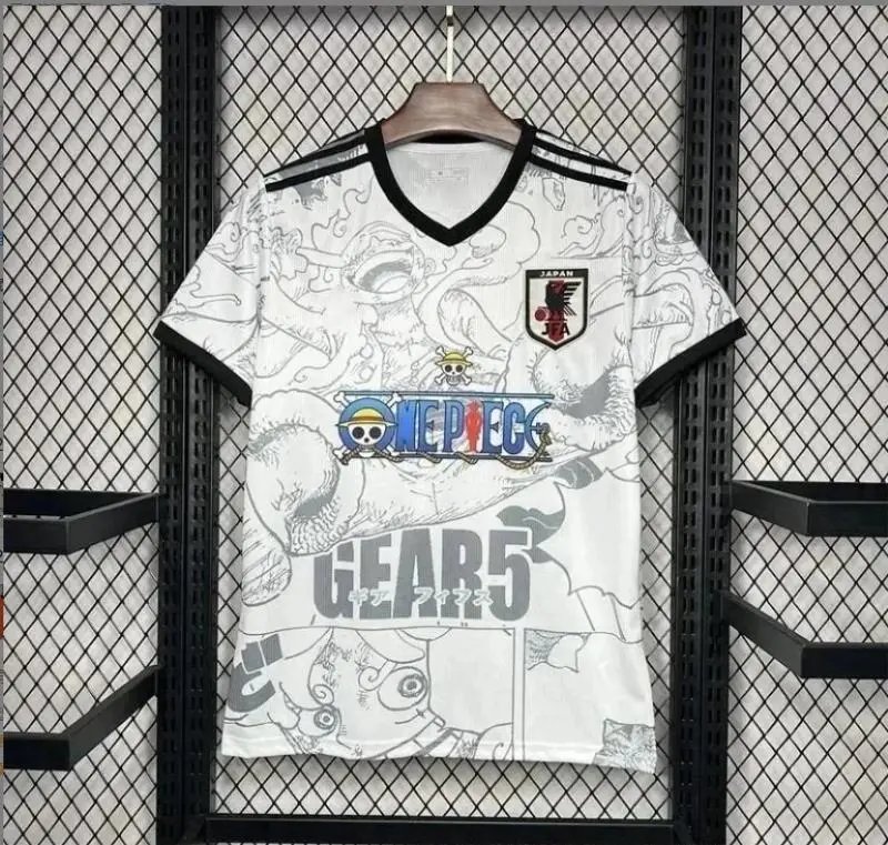 England National Team White Blue V-Neck Soccer Jersey