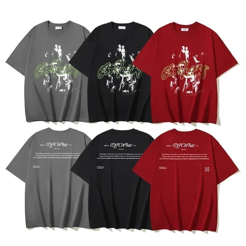 Off-White Logo Print White T-Shirt - 5
