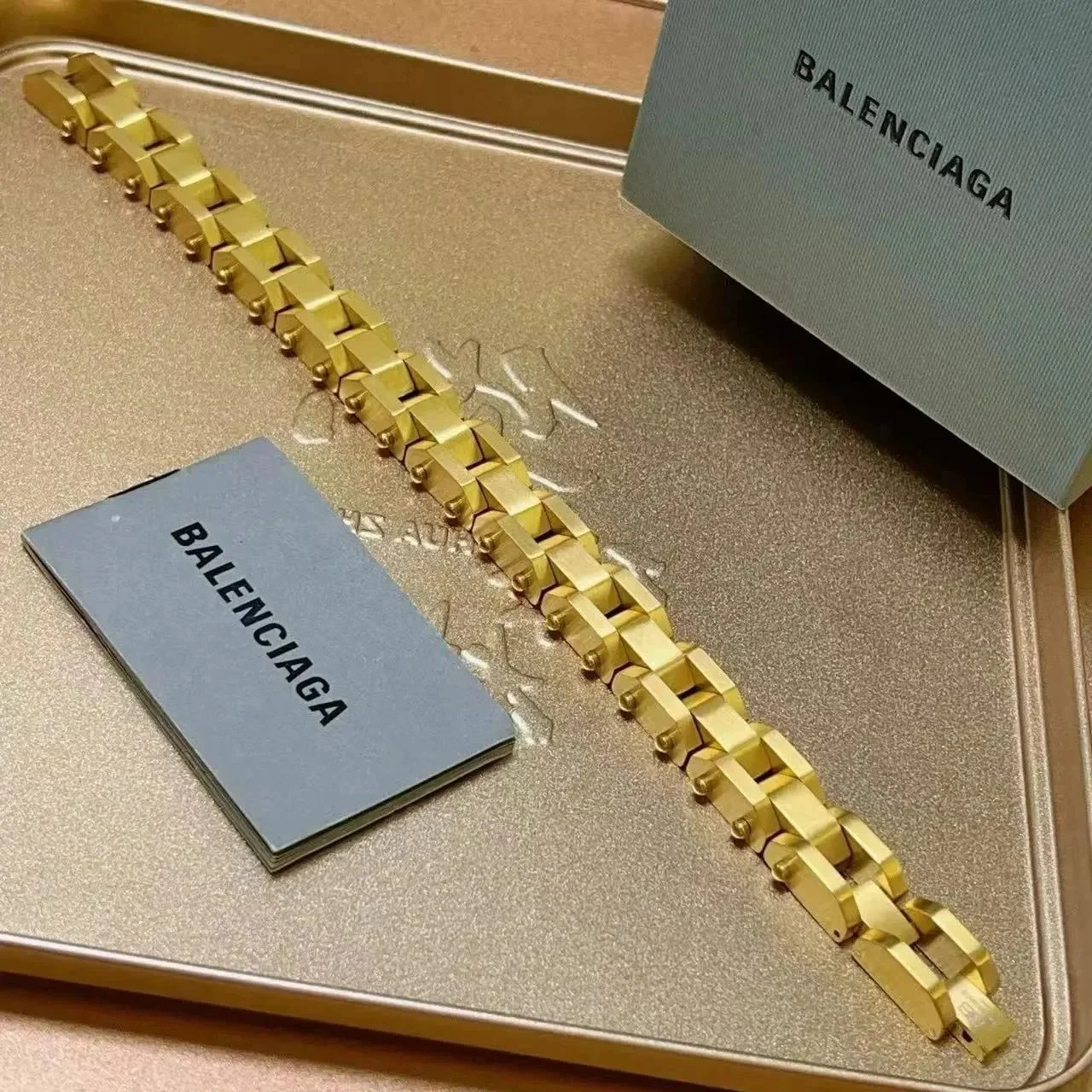 Balenciaga Gold Brac