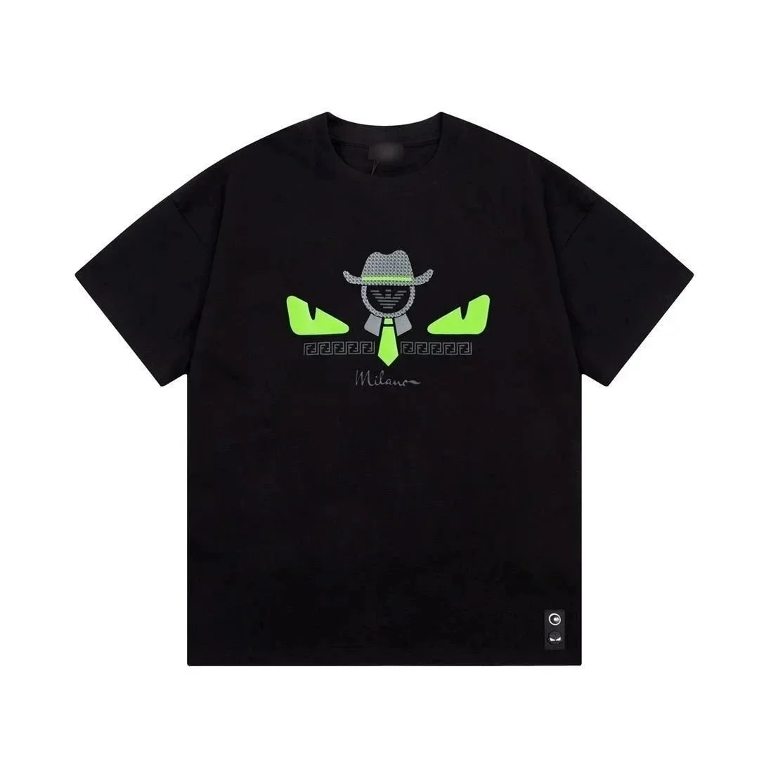 Fendi Black Green T-