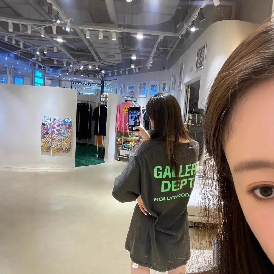 Gallery Dept. Graphic Print T-Shirt Assorted Colors Streetwear