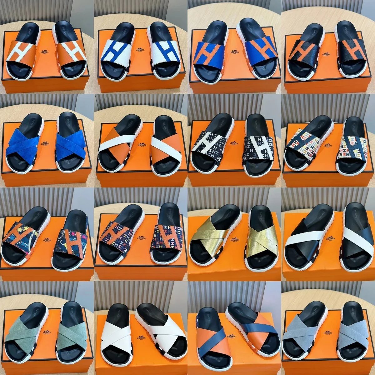 HERMES  slippers