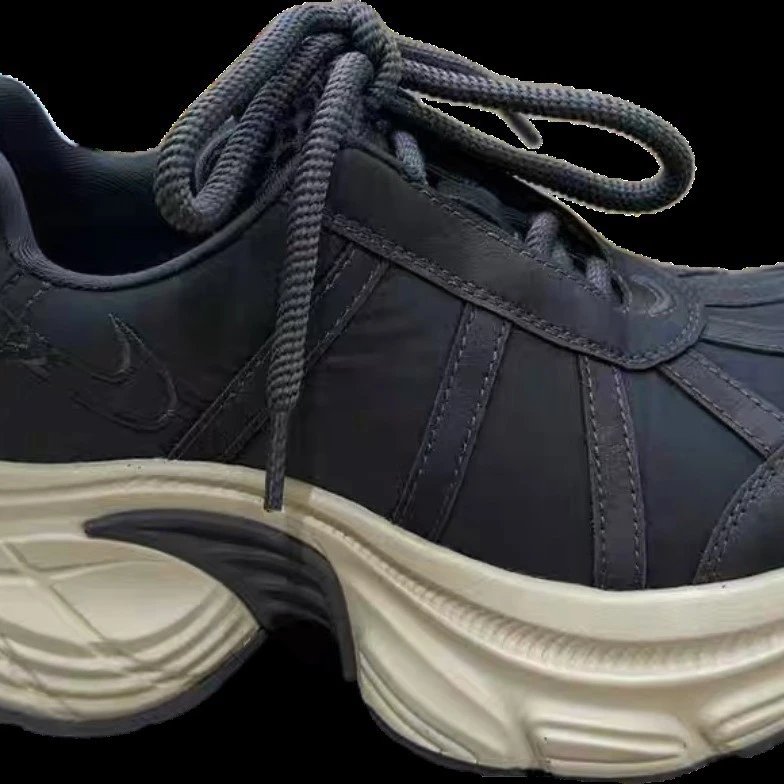 Nike Chunky Sole Black White Platform Sneakers
