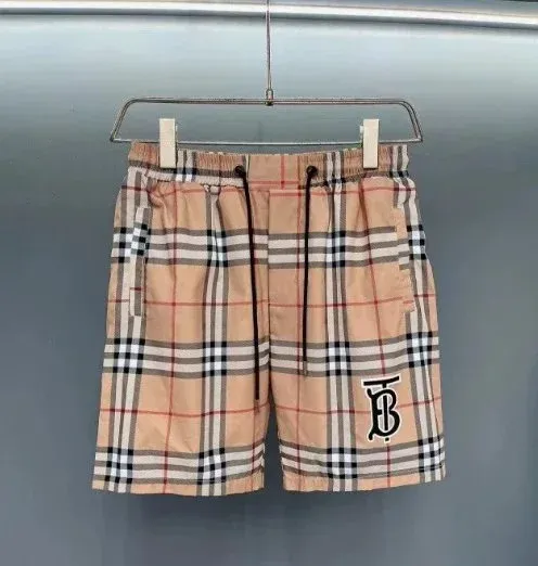 Burberry Vintage Check Shorts Beige Plaid Shorts - 1