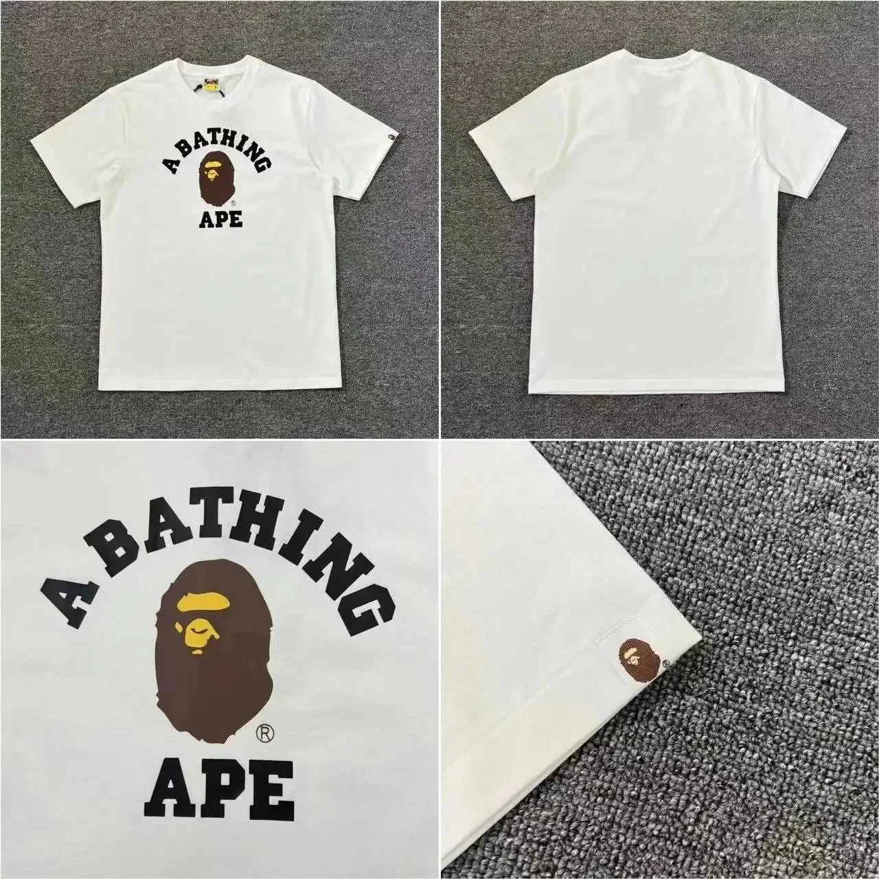 A Bathing Ape White 