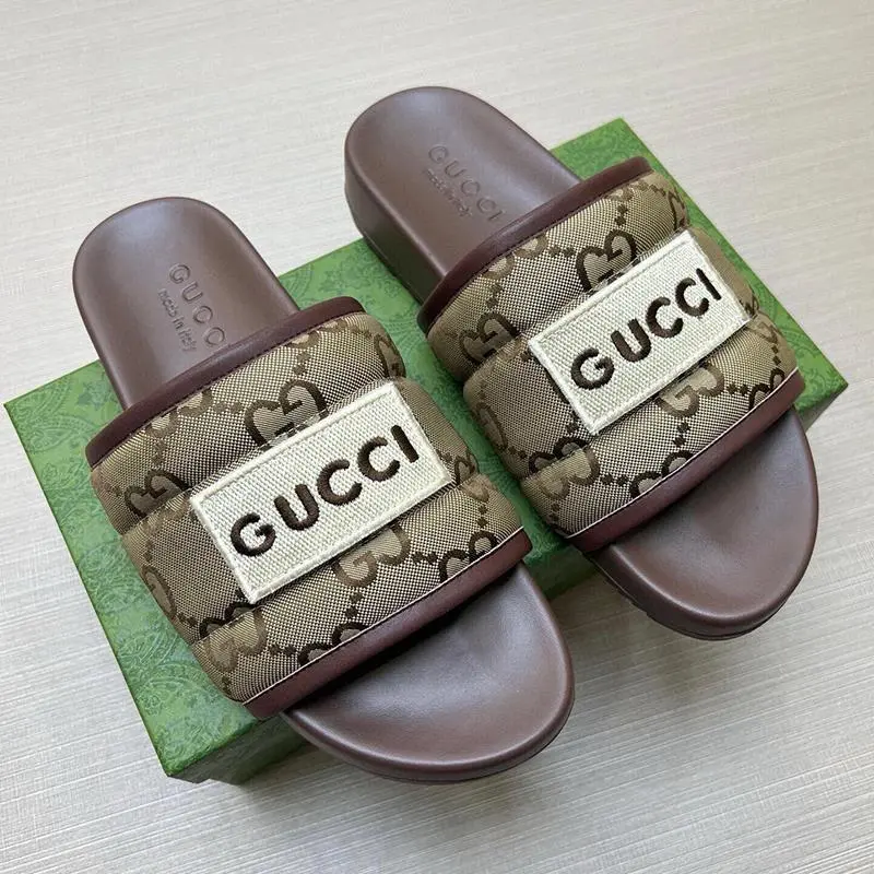 Gucci Beige Slides