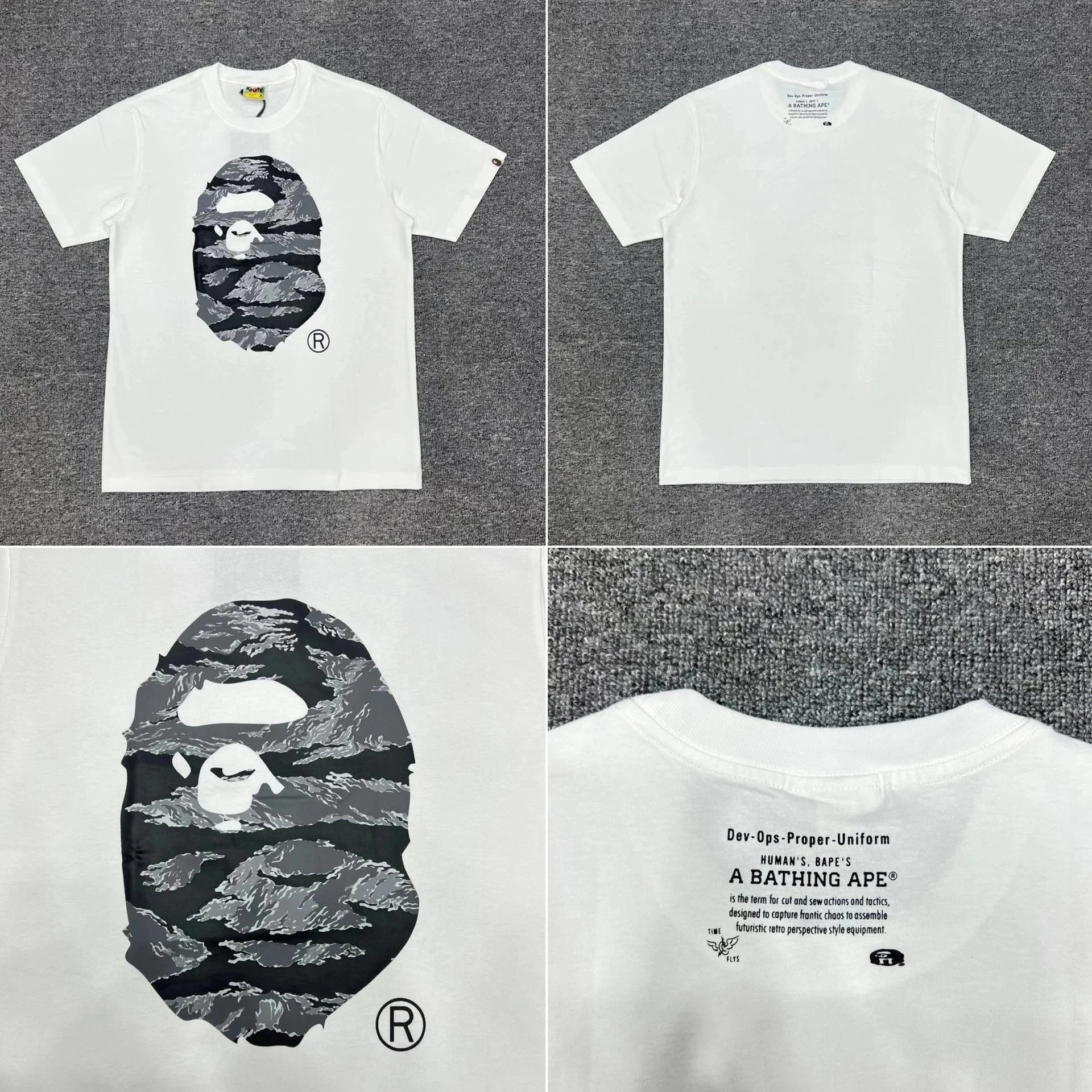 A Bathing Ape White 