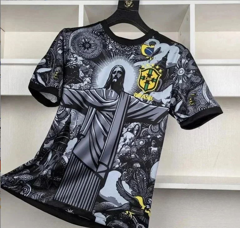 Brazil CBF Jesus Christ T-Shirt