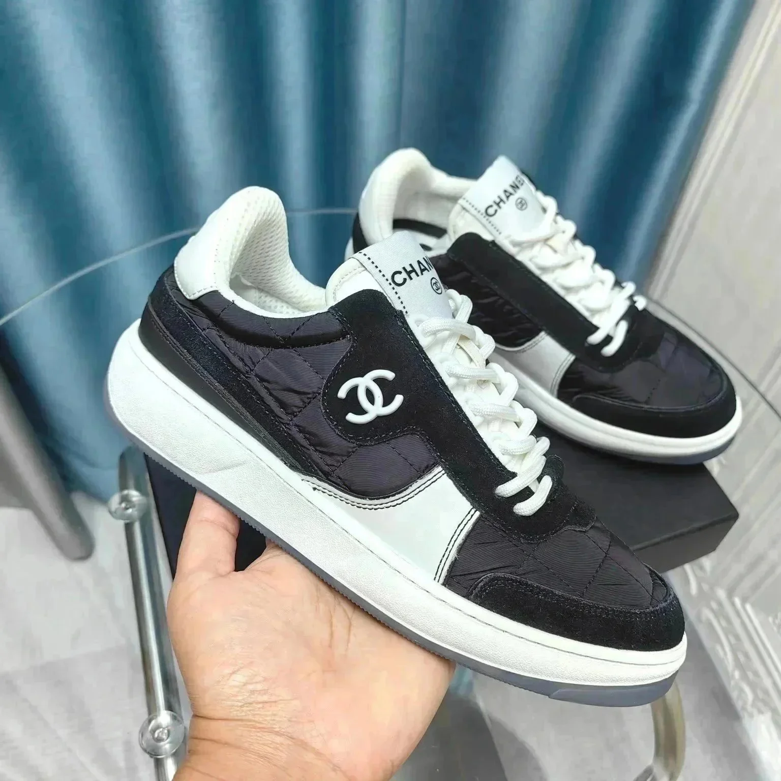 Chanel Black Sneaker
