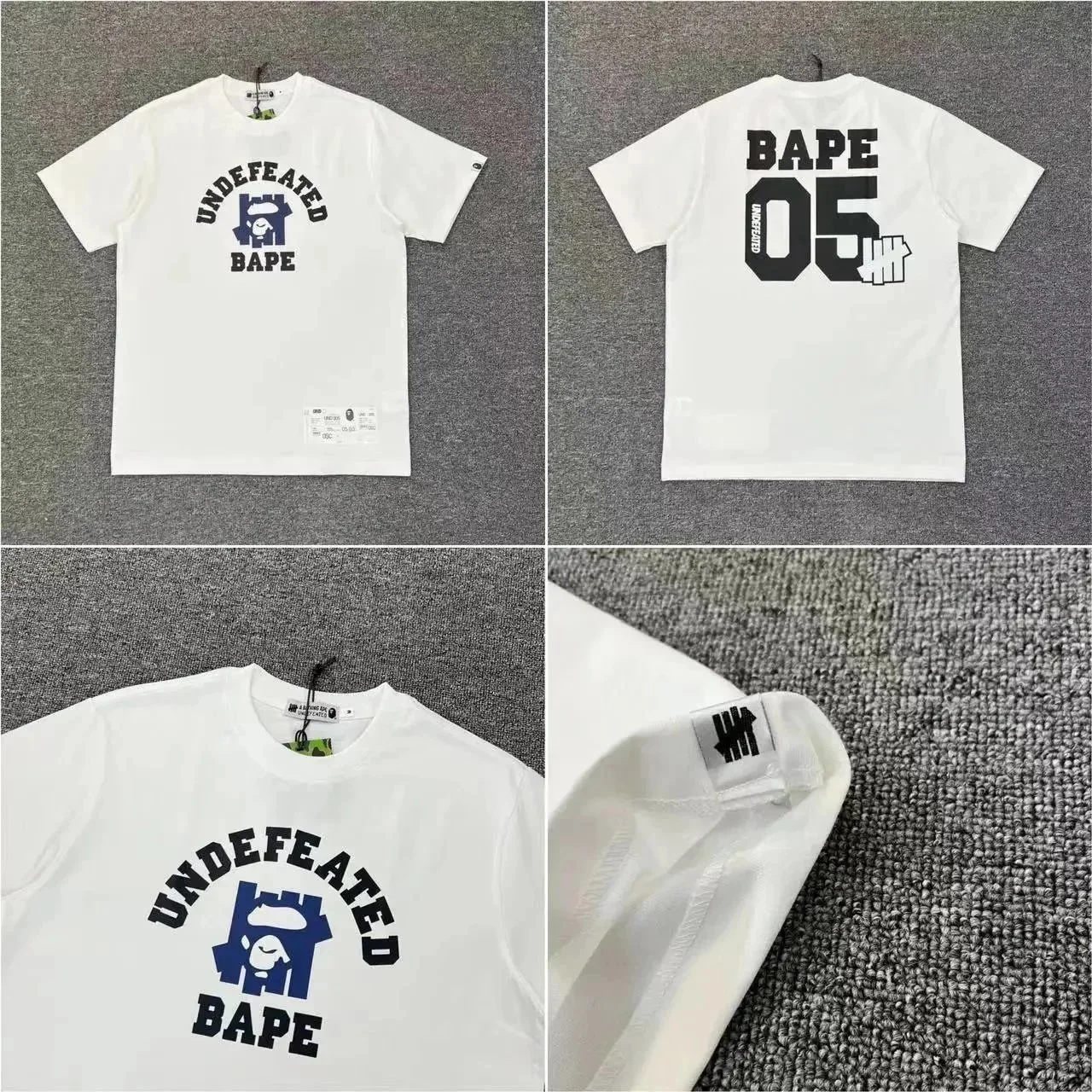 BAPE Undefeated Whit