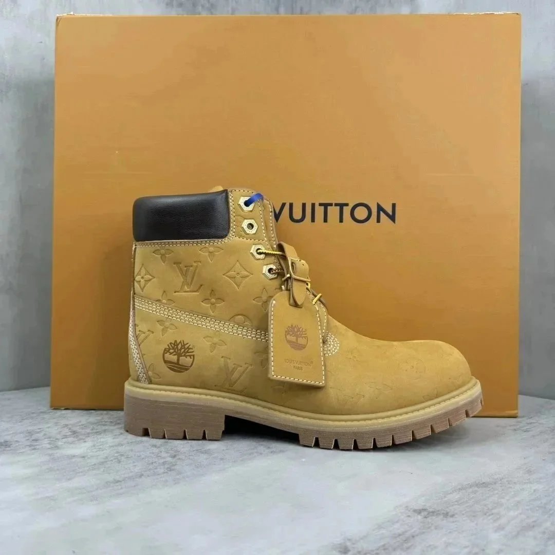 Louis Vuitton Timberland Wheat Boots