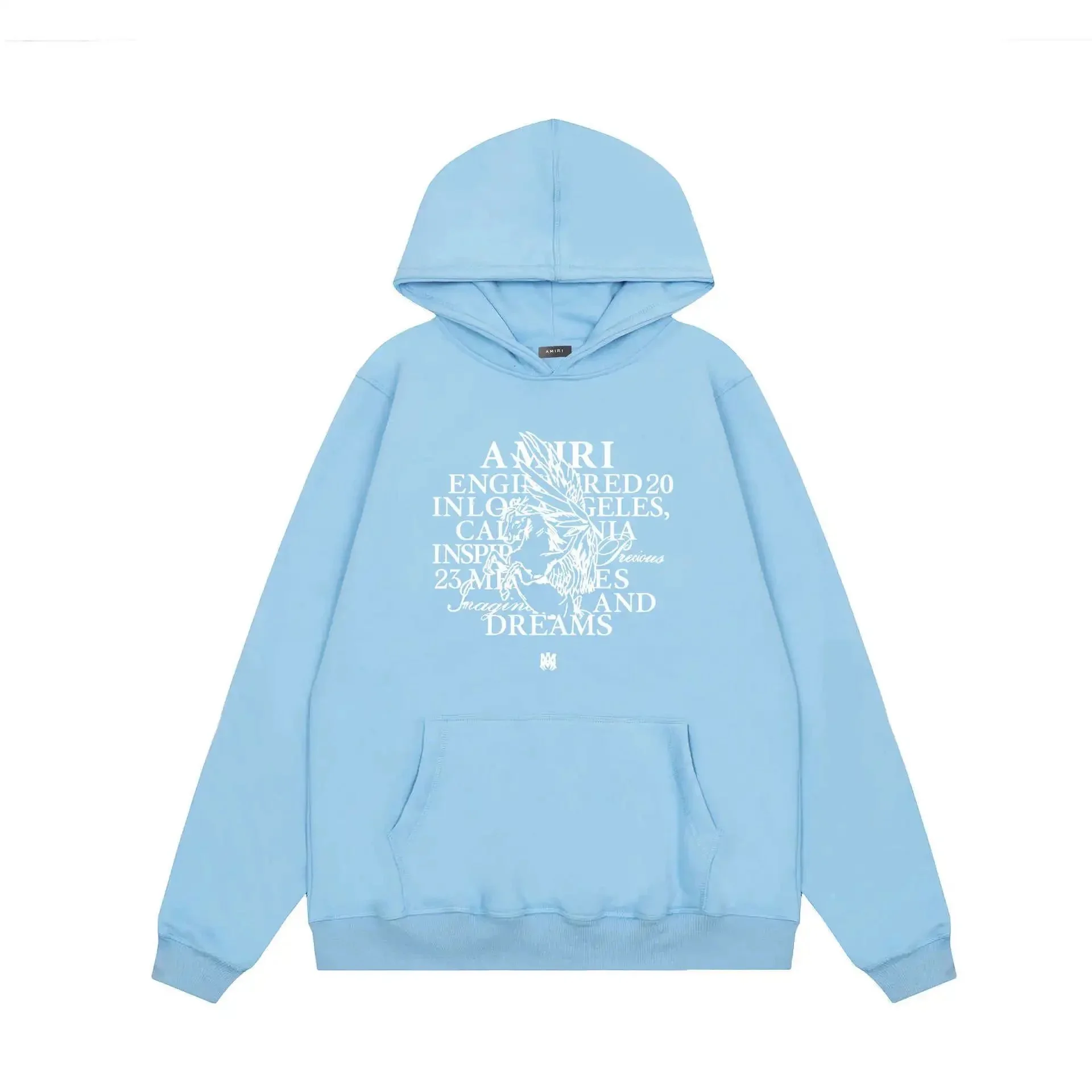 Amiri Light Blue Hoo