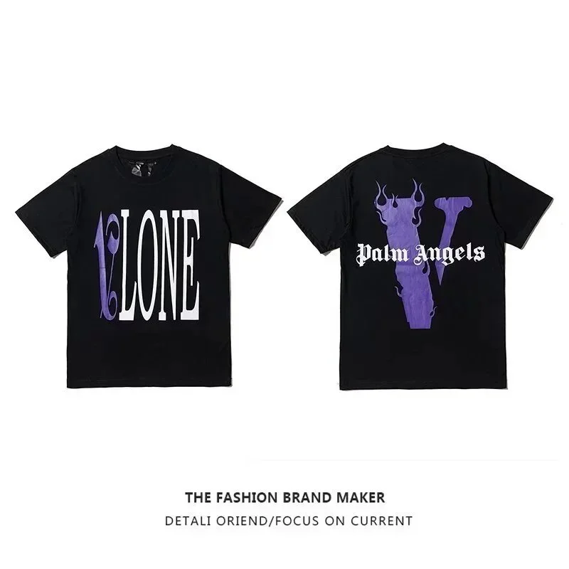 VLONE Black Purple T