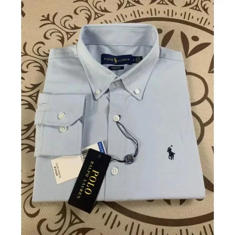 Polo Ralph Lauren White Classic Fit Oxford Shirt