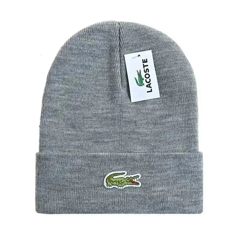 Lacoste Grey Beanie