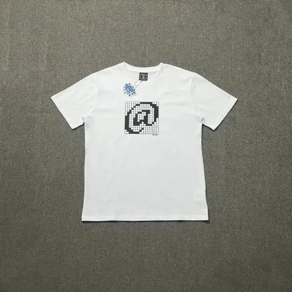 Digital Pioneer Pixel @ Symbol T-Shirt White - 1