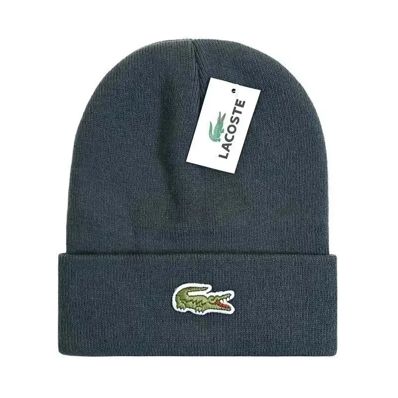 Lacoste Green Beanie