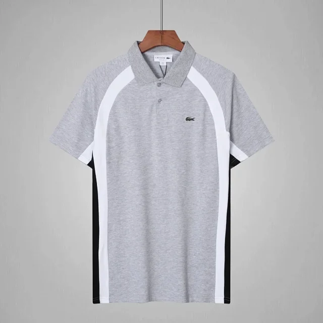 Lacoste T-Shirts Short-Sleeve Color-Block Polo Shirt product detail image 5