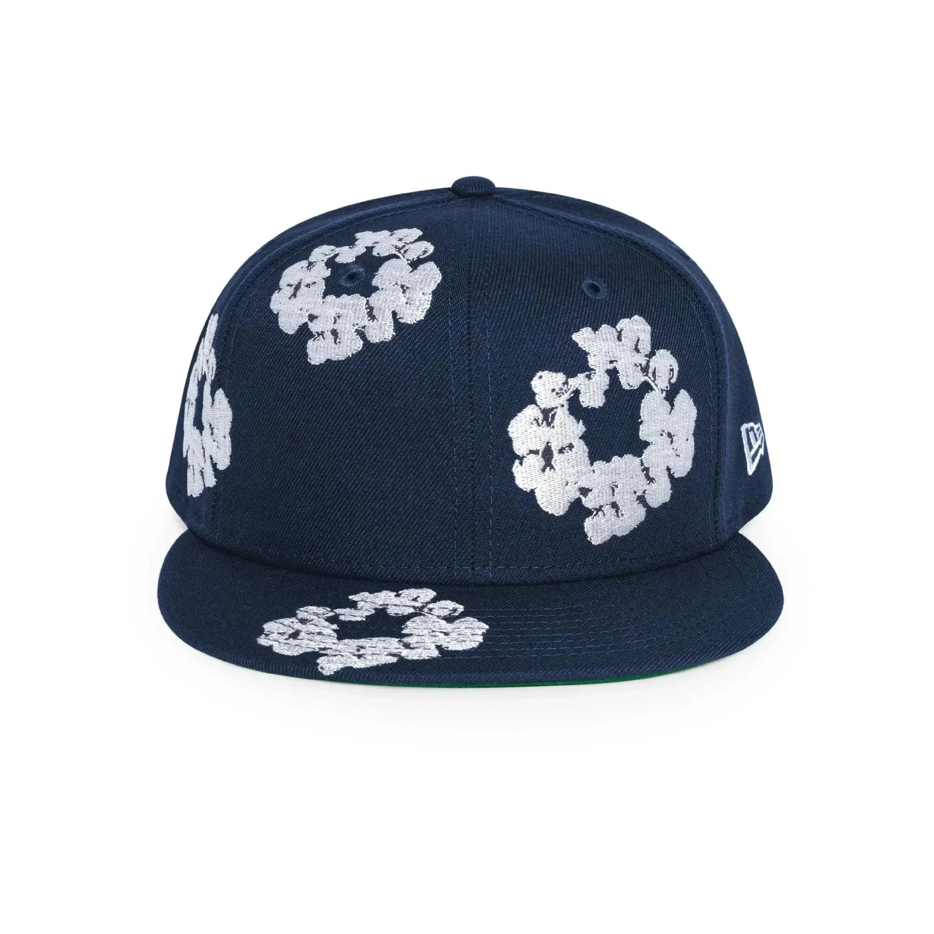 New Era 59Fifty White Floral Print Snapback Cap