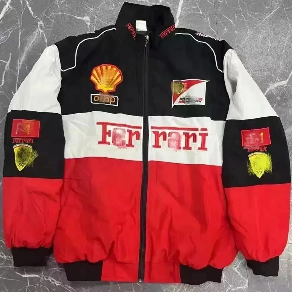 Ferrari Red White Bl