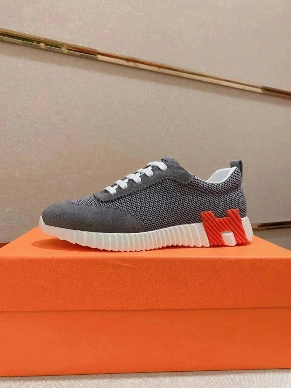 Hermès Grey Sneakers