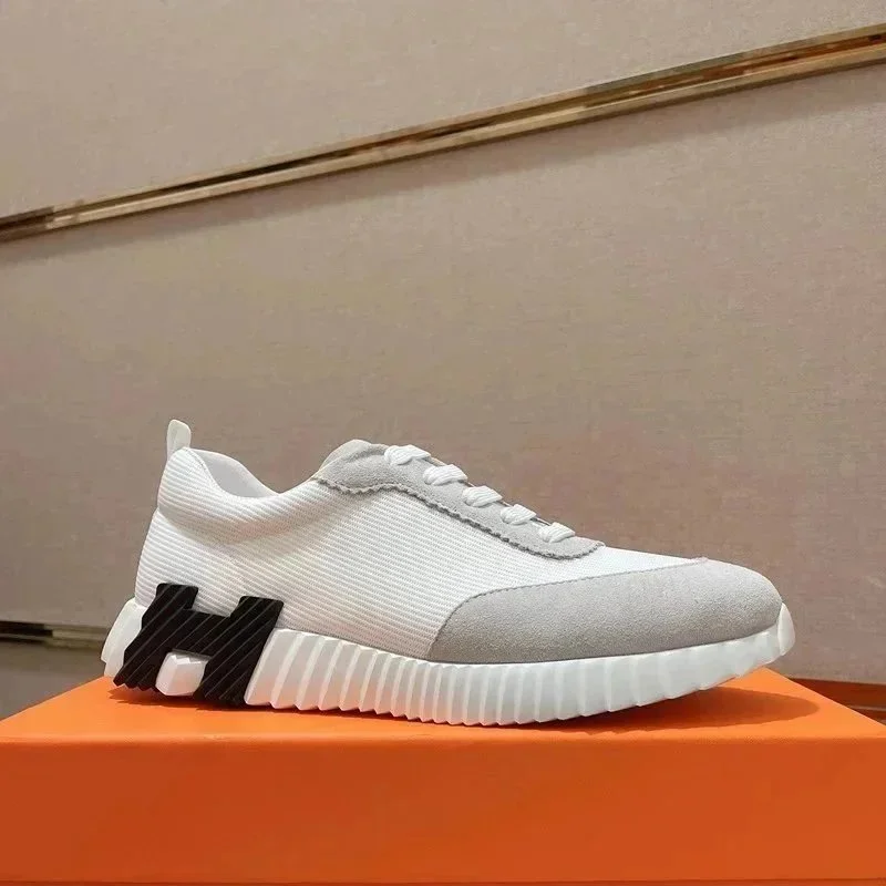 Hermès H White Sneak