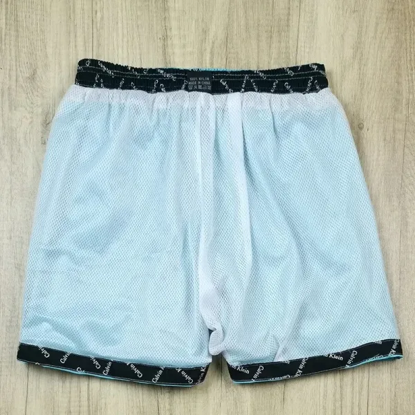 Hugo Boss Swim Shorts Red with Black Panels and White Stripes Swimwear - 40