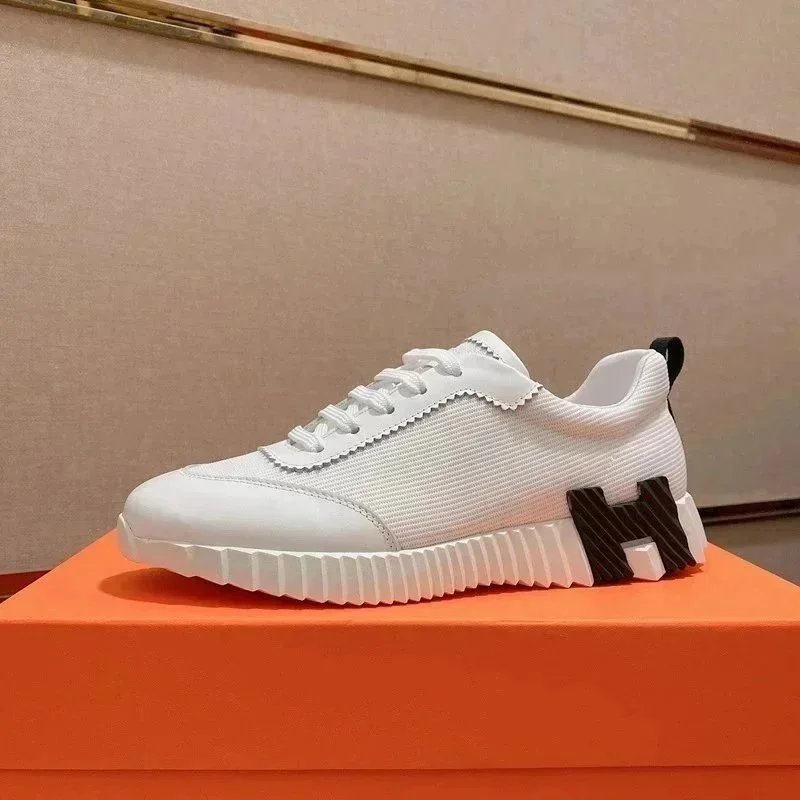 Hermès White Sneakers