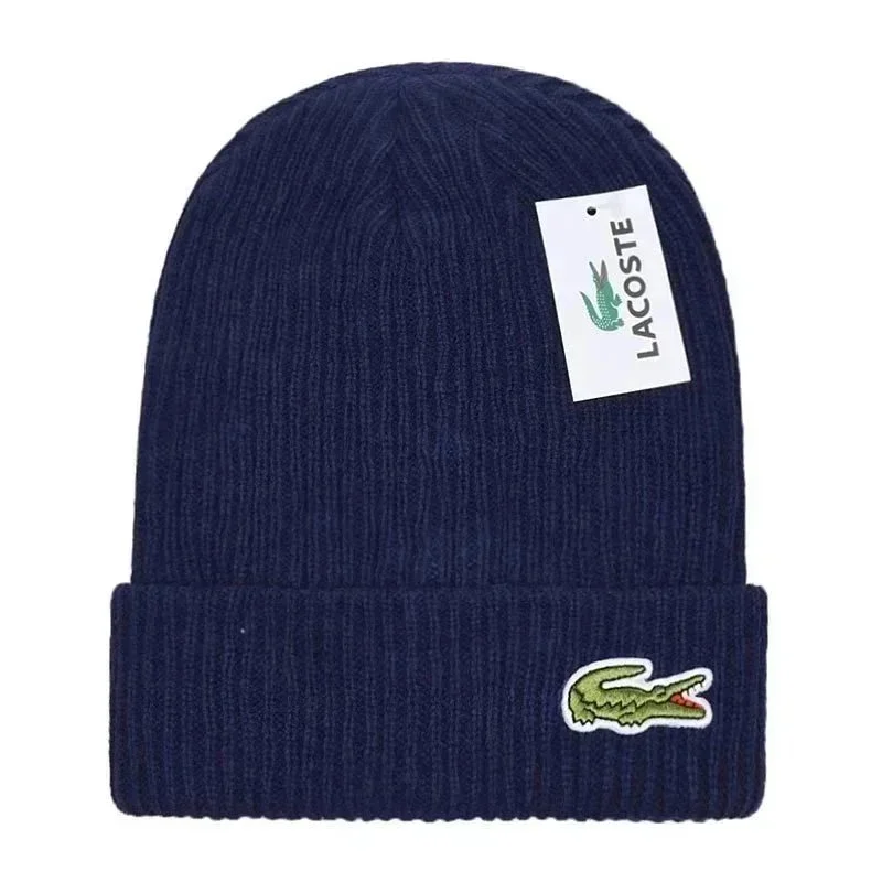Lacoste Navy Beanie