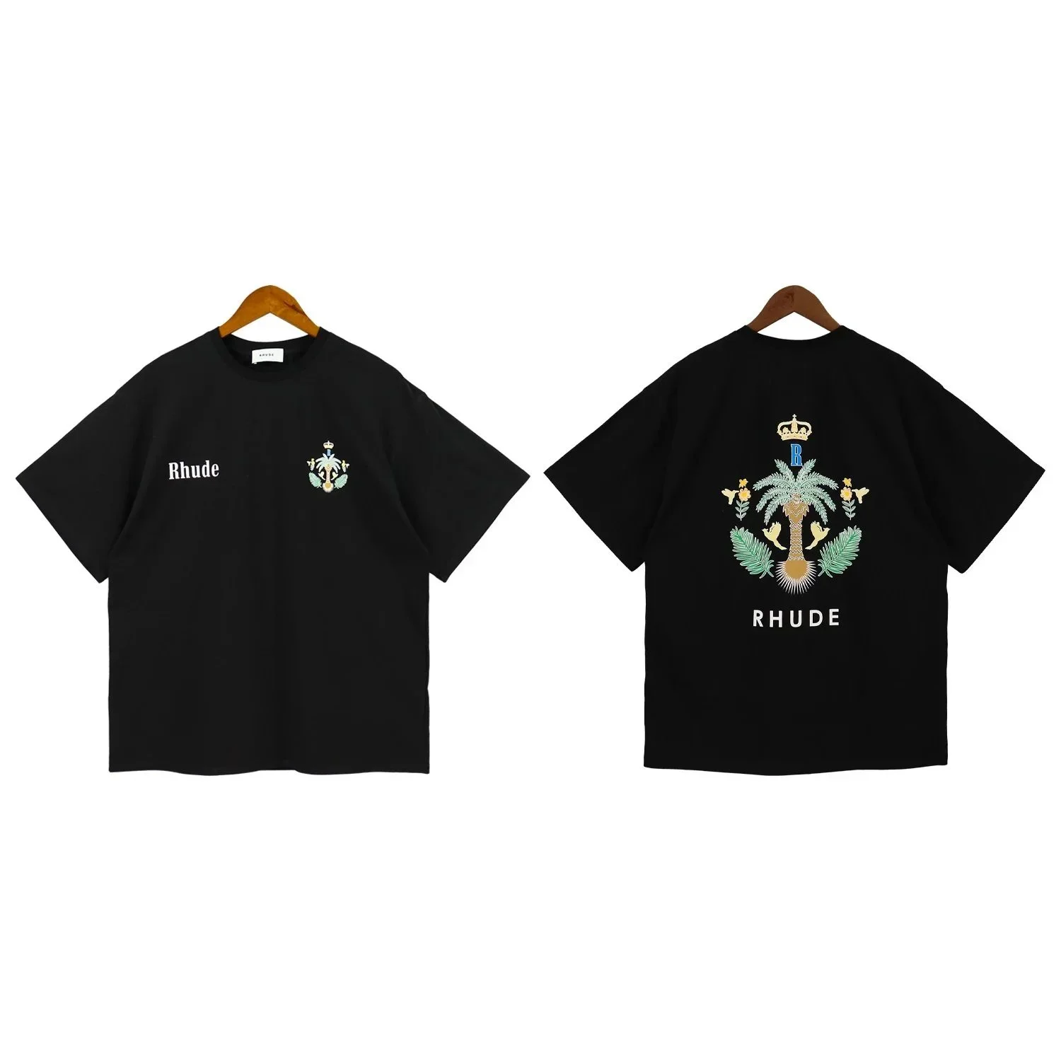 Rhude Black T-Shirt