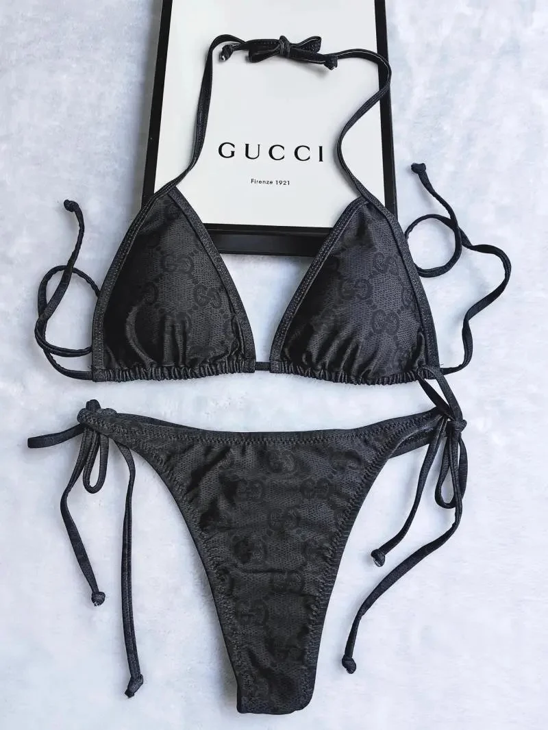 Gucci Black Bikini