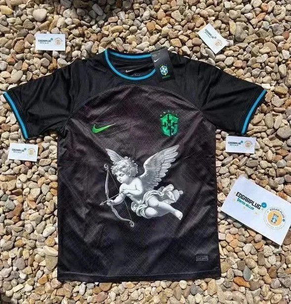 Corteiz x Brazil National Team Away Jersey Black - 9