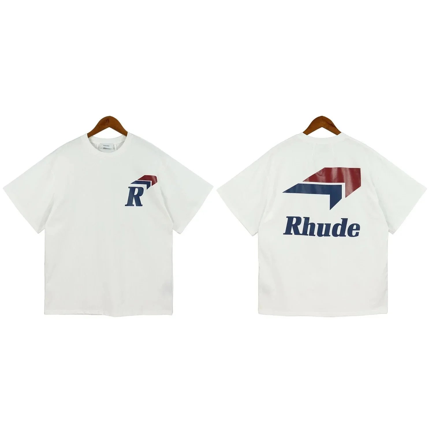 Rhude R White T-Shirt